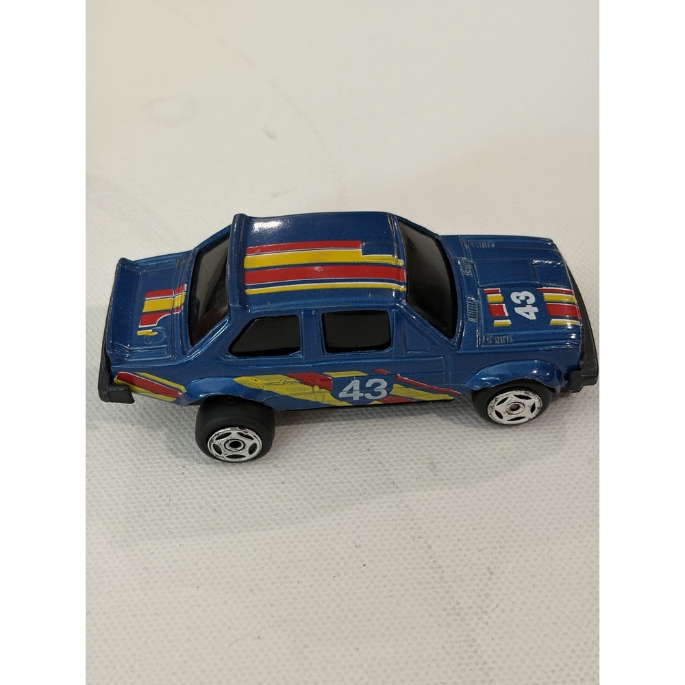 Summer Toys Blue NIKE #43 Fiat Abarth 131 Rally Car #S704 Hong Kong 1/43 Vintage